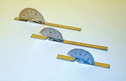Finger Goniometer 3 1/2  Standard