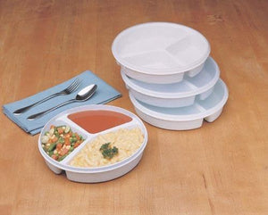 Scoop Dish Partitioned w/Lid Sandstone