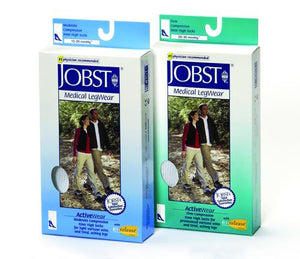Jobst Active 15-20 Knee-Hi Socks Black Medium