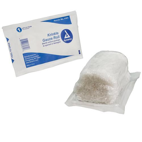 Gauze Krinkle Roll Non-Sterile 4.5  X  4.1 yds.  6-Ply (each)