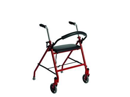 Rollator  Push Down Brake  Blue