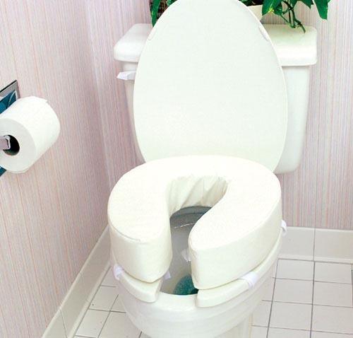Vinyl Cushion Toilet Seat 4