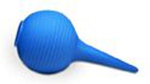 Hand Bulb Ear Syringes- 2 oz. Each  Blue  (#AS00502S)