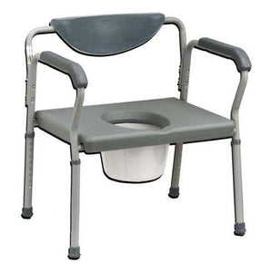 Oversized Commode Deluxe 650# Weight Capacity