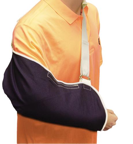 Denim Arm Sling Blue Universal
