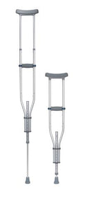 Universal Aluminum Crutches w/Accessories  KD  Pair