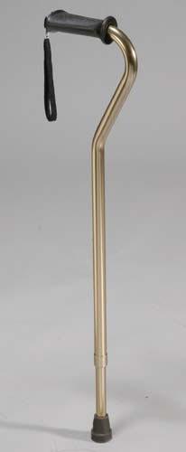 Ortho Grip Offset Cane Aluminum-Bronze