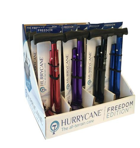 HurryCane   Freedom Edition Counter Display w/12 Canes