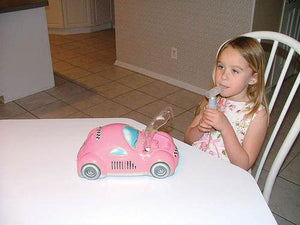 Checker Car Nebulizer Pink