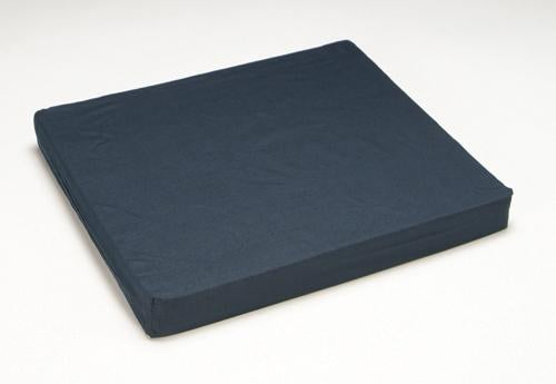 Foam Wheelchair Cushion Vinyl Grey  16 x16 x3