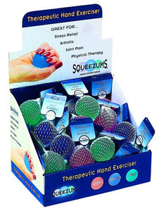 Squeezums Therapeutic Hand Exerciser Display(36 pcs)