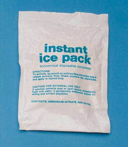 Instant Cold Packs - Each 6 x8