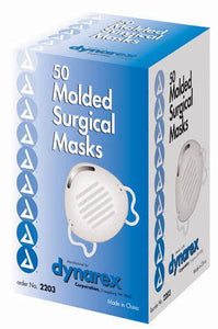 Surgical Cone Shaped Face Mask Bx/50  Blue