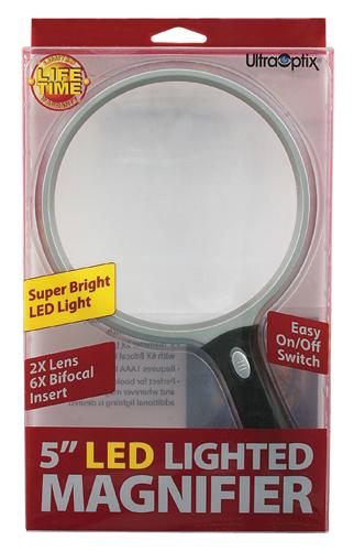 Magnifier Lighted LED 5  Round