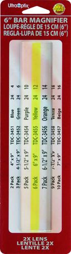 6  Bar Magnifier  2X power