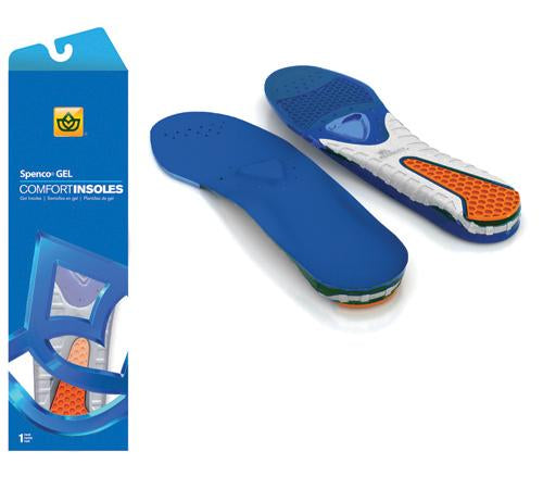 Gel Comfort Insoles Spenco M3-4 W5-6