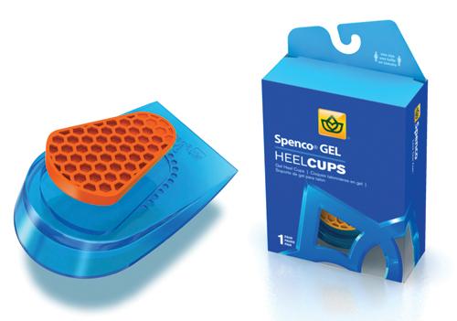 Performance Gel Heel Cups Small / Medium Pair