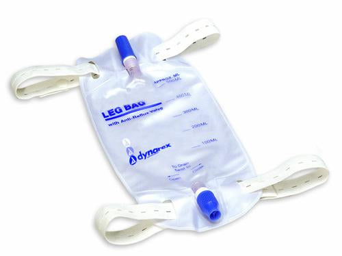 Leg Bag-Large 1000 ml w/Valve Bx/12