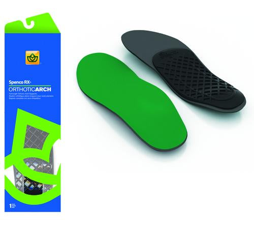 Orthotic Arch Supports Full Length Size W 9-10  M 8-9