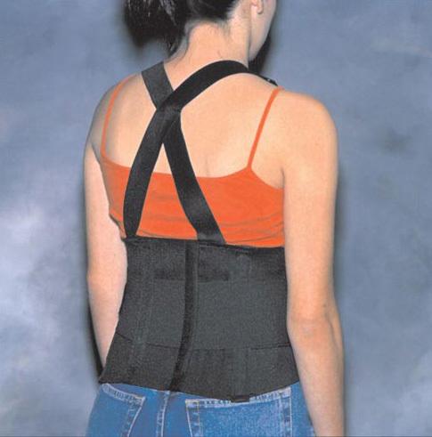 Back Support Industrial W/ Suspenders Lrg 39-44