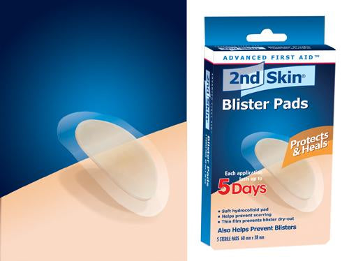 2nd Skin Blister Pads Pk/5