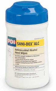 Sani-Dex Antimicrobial Hand Wipes-Tub/135