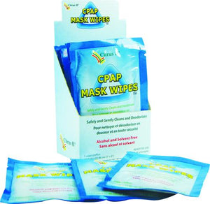 CPAP Mask Wipes Bx/12 (Foil Packs)