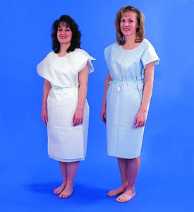 Paper Patient Exam Gowns- Blue Bx/50