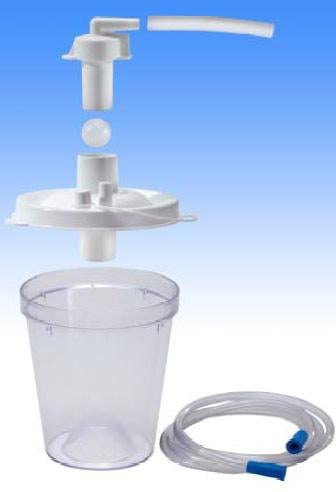 800ml Disp Container-Assembled w/6' Patient Tubing