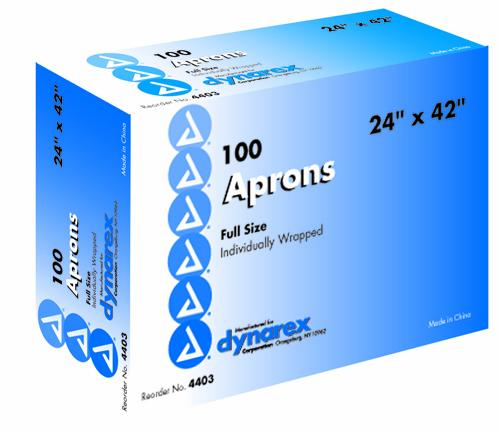 Polyethylene Aprons 24  x 42  Box/ 100