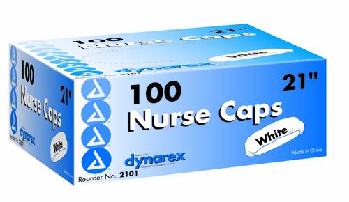 Surgical Caps Blue 24  Bx/100