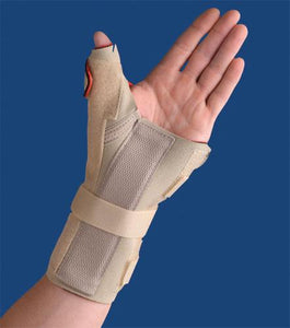 Carpal Tunnel Brace w/Thumb Spica  Left  Beige L/XL