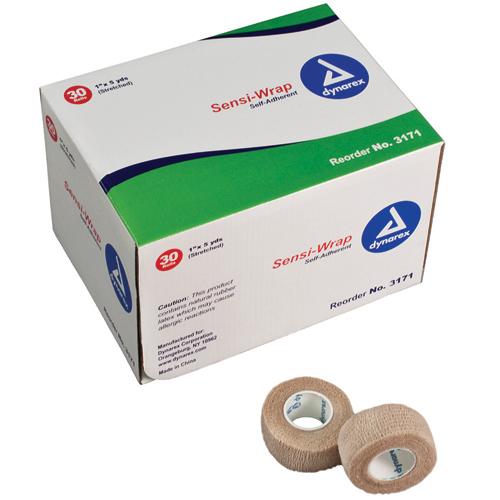 Sensi-Wrap Self Adherent Bndg 3  x 5 Yds  Tan  24/cs