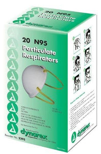 N95 High Efficiency Molded Face Mask  Bx/20
