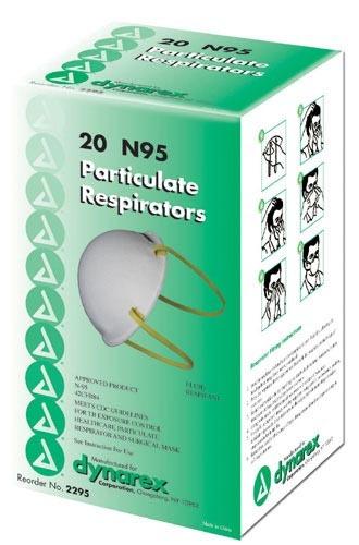 N95 High Efficiency Molded Face Mask  Bx/20