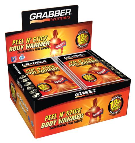 Adhesive Peel-n-Stick Display Heating Pad  3.5  x 5  Box/40