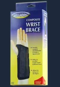 Composite Wrist Brace  Left X-Large  Wrist Circum: 8 -9