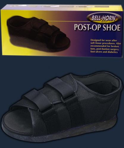 Post-Op Shoe  Black  Women's Medium  fits sizes 6 - 8