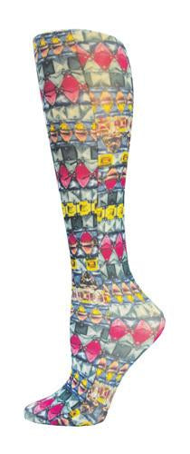 Blue Jay Fashion Socks (pr) Emerald Dazzle 8-15mmHg