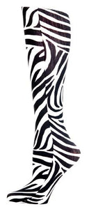 Blue Jay Fashion Socks (pr) Zebra 8-15mmHg