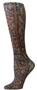 Blue Jay Fashion Socks (pr) Black Versache 8-15mmHg