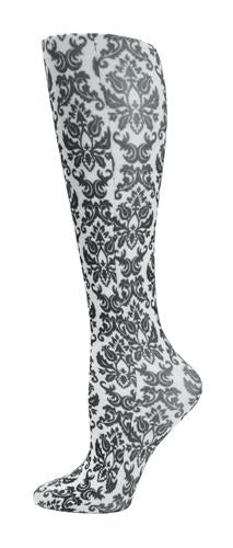 Blue Jay Fashion Socks (pr) Victorian Damask 8-15mmHg