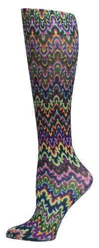 Blue Jay Fashion Socks (pr) Blue Fleur Missoni 15-20mmHg