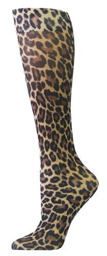 Blue Jay Fashion Socks (pr) Leopard 15-20mmHg