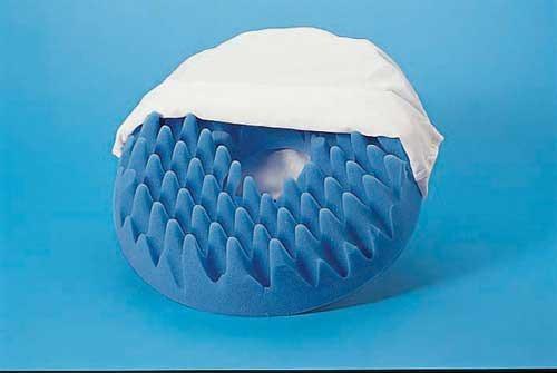 Convoluted Foam Softeze Ring 16-1/4  x 14-1/8   White Cover