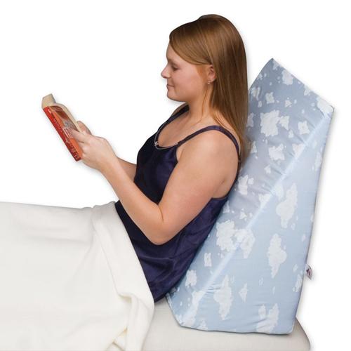 Bed Wedge -12  with Blue Cloud Cover  (Core)