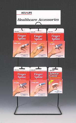Finger Splint Display Rack (34 pcs)