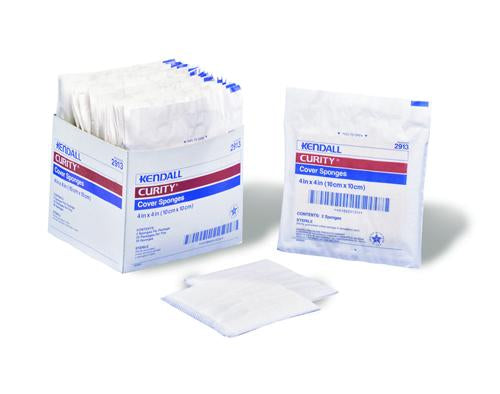 Curity Cover Sponges 3 x4  Bx/25-2'S