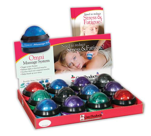 Omni Roller Kit- Black Cap Assorted Colors-Display 12 pcs