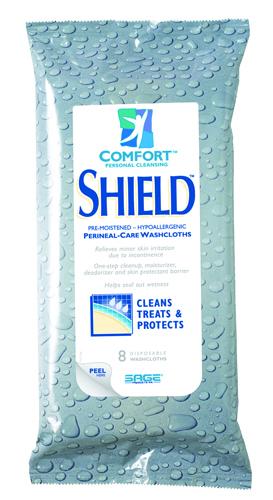 Comfort Shield w/Dimethicone Pk/8